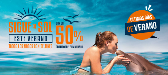 Venta Pre Navidena descuento nadar con delfines más Wet'n Wild gratis Venta Pre Navidena descuento nadar con delfines más Wet'n Wild gratis