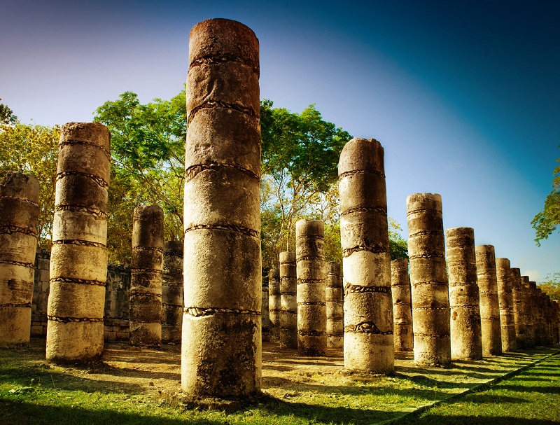 Chichen itza is also near Cancun