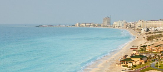 Cancun beaches in the Riviera Maya